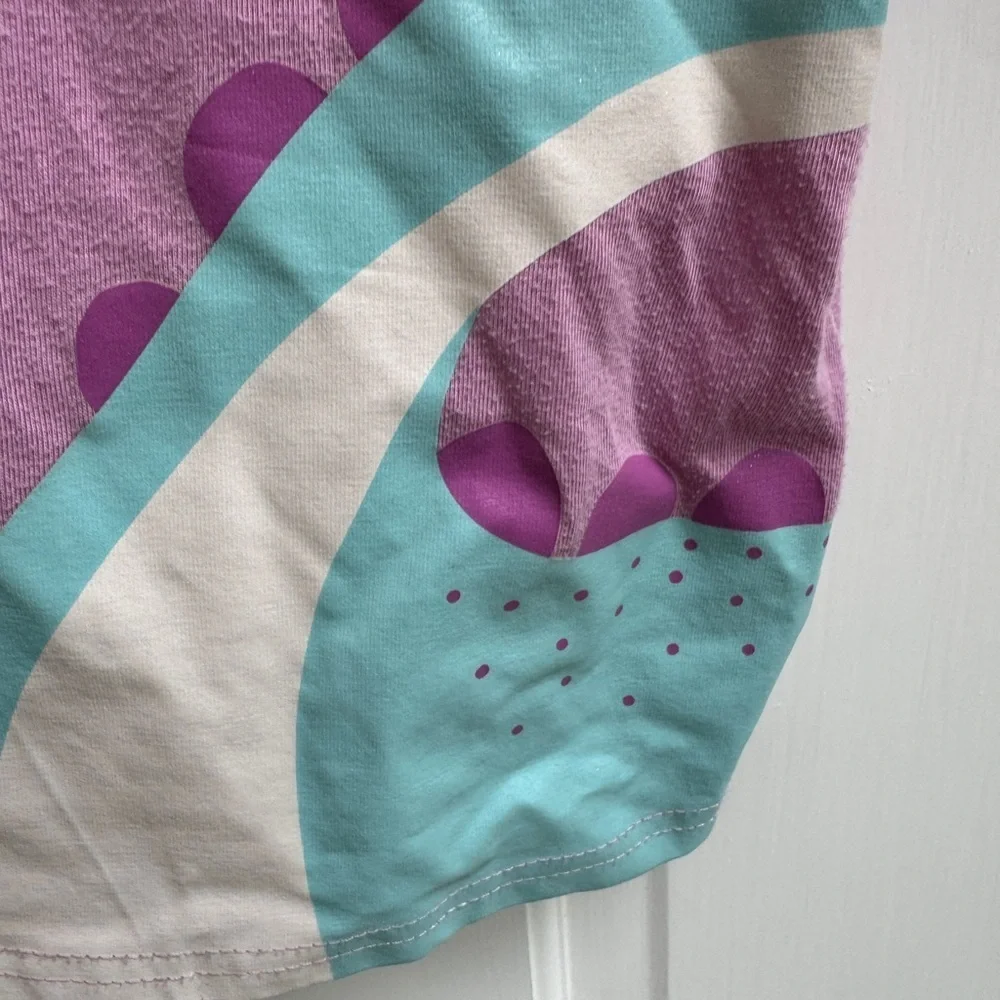 Carter's 3T Girls Pink Snuggle-Saurus Dinosaur Short Sleeve Tee Shirt Pajama Top